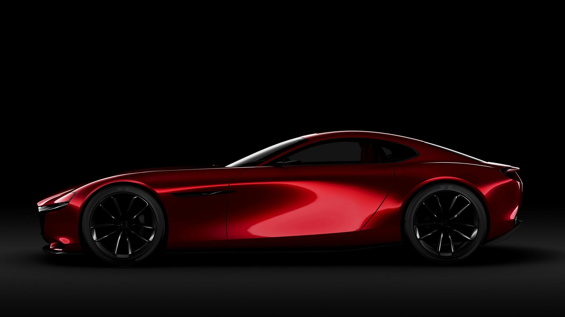 спортивный желтый автомобиль Mazda RX-Vision концепт онлайн №727210 спортивный желтый автомобиль Mazda RX-Vision концепт № 727209 скачать