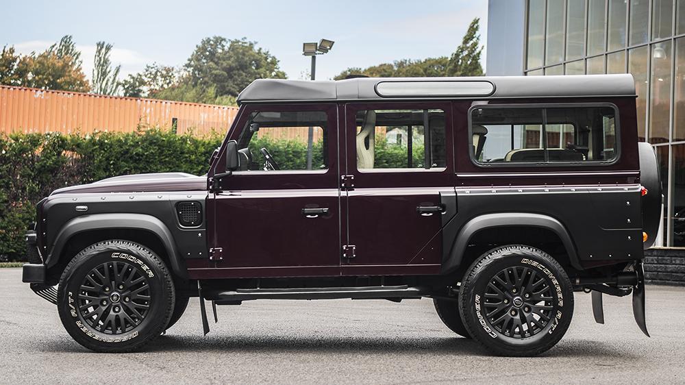 Formacar Kahn Design Unveils Burgundy Colored Land Rover
