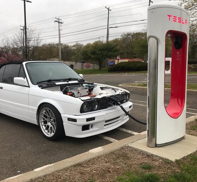 Formacar Elderly Bmw 325i 0 Cabrio Undergoes Ev Conversion Formacar Elderly Bmw 325i 0 Cabrio Undergoes Ev Conversion
