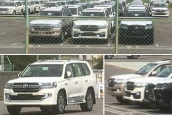 Formacar Toyota Land Cruiser 200 Facelift Spied In Japan