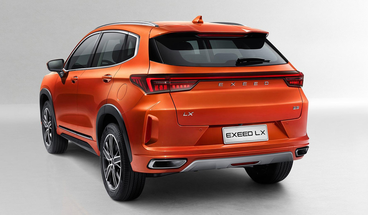 Exeed lx автомобили китая