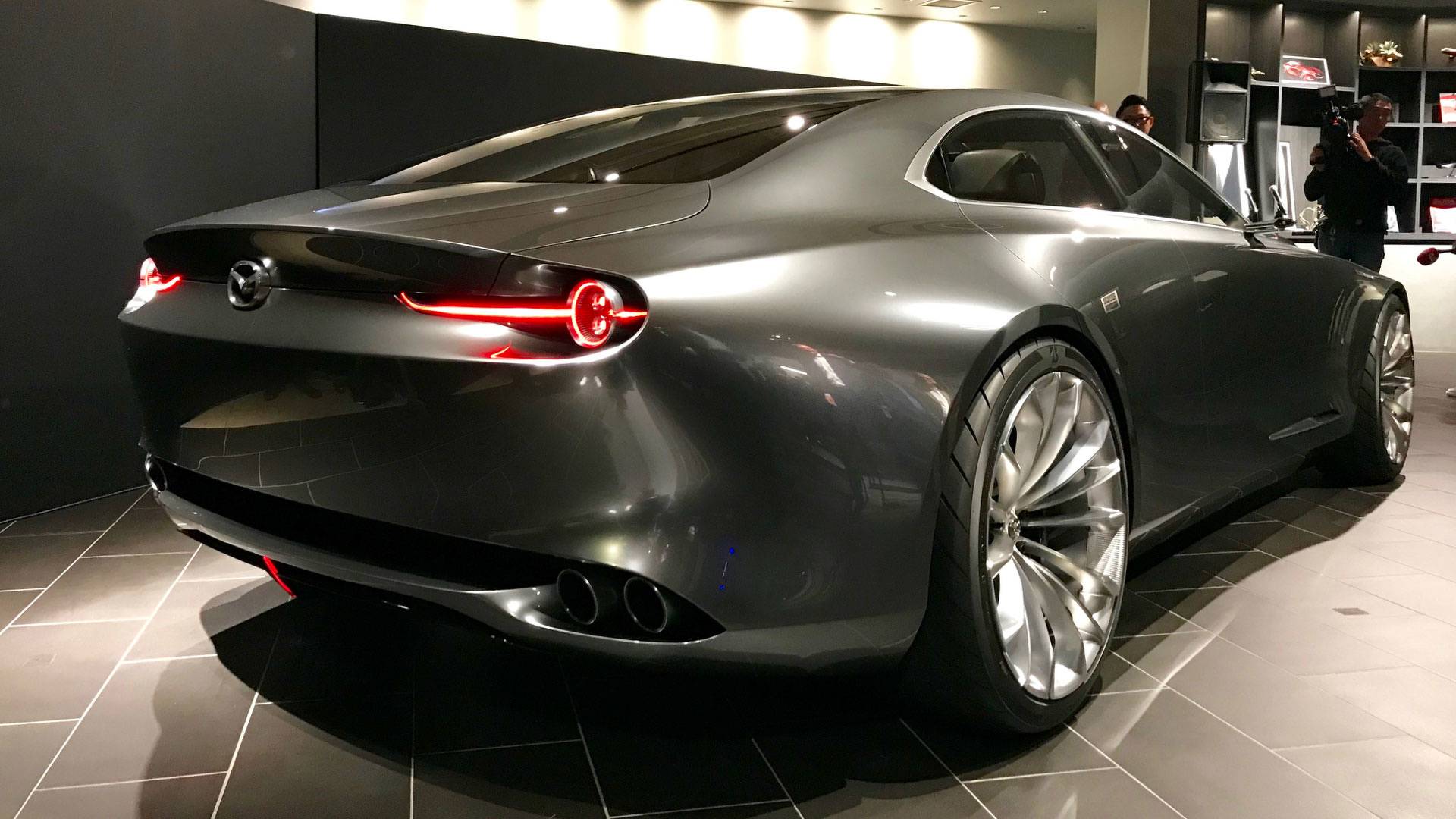 formacar: mazda vision coupe conqueres its elegance
