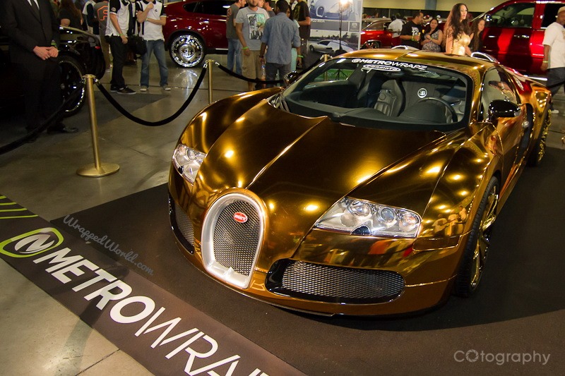 Formacar Bugatti Chiron Veyron Shine In Full Chrome Wrap
