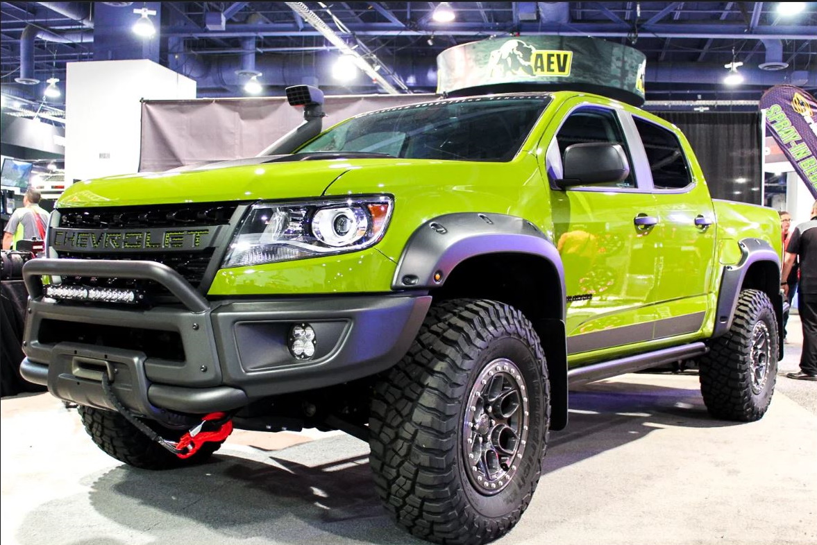 Chevrolet Colorado ZR2 Bison заполучил кастомные опции от AEV.