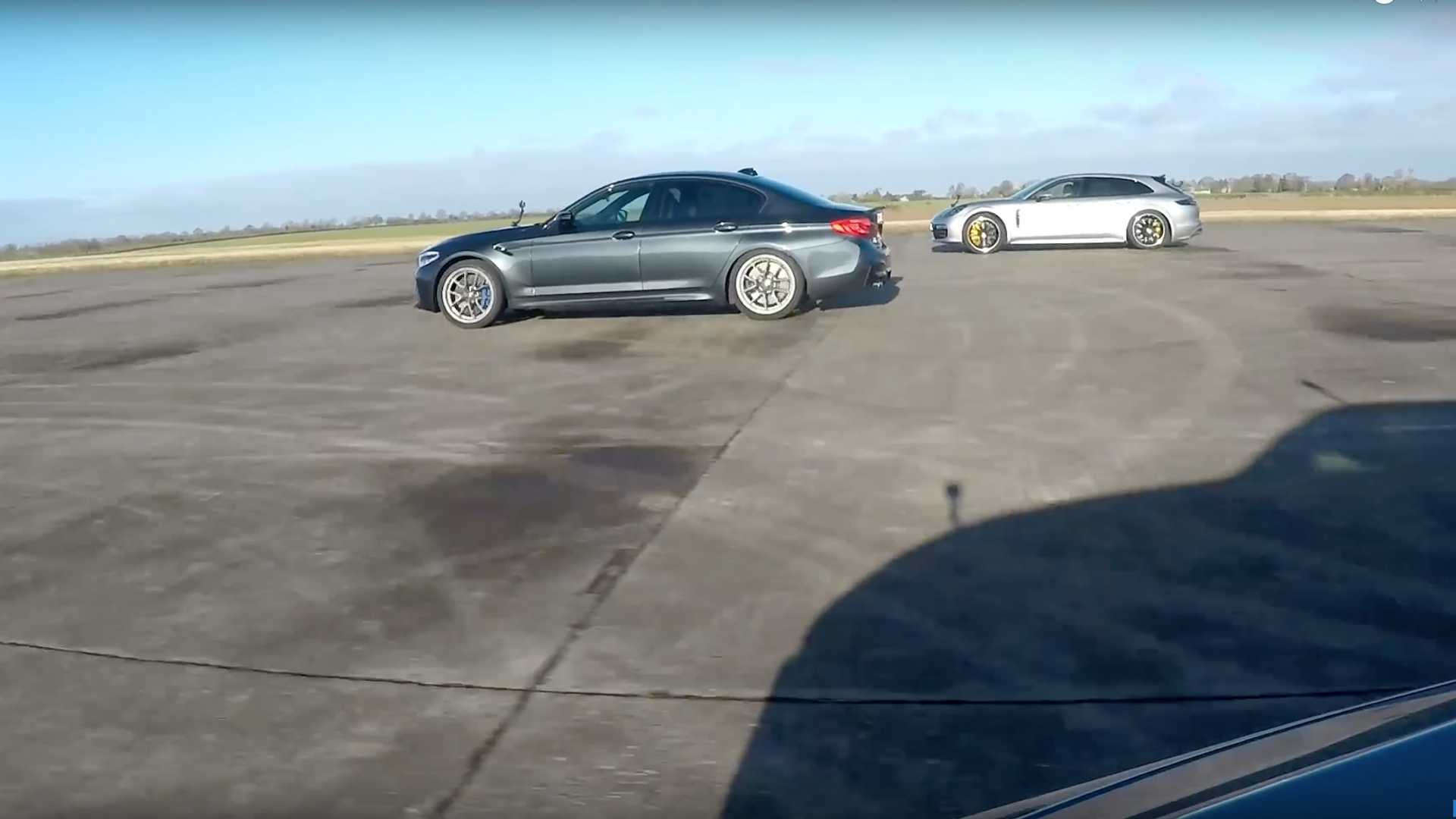 Formacar Video Bmw M5 Vs Hot Wagon Trio