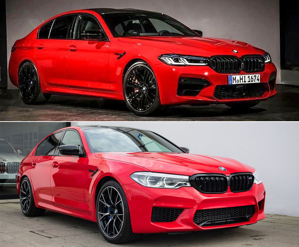 2021 Bmw M5 Imola Red - Formacar Bmw M5 Pics Leak Online Ahead Of Premiere