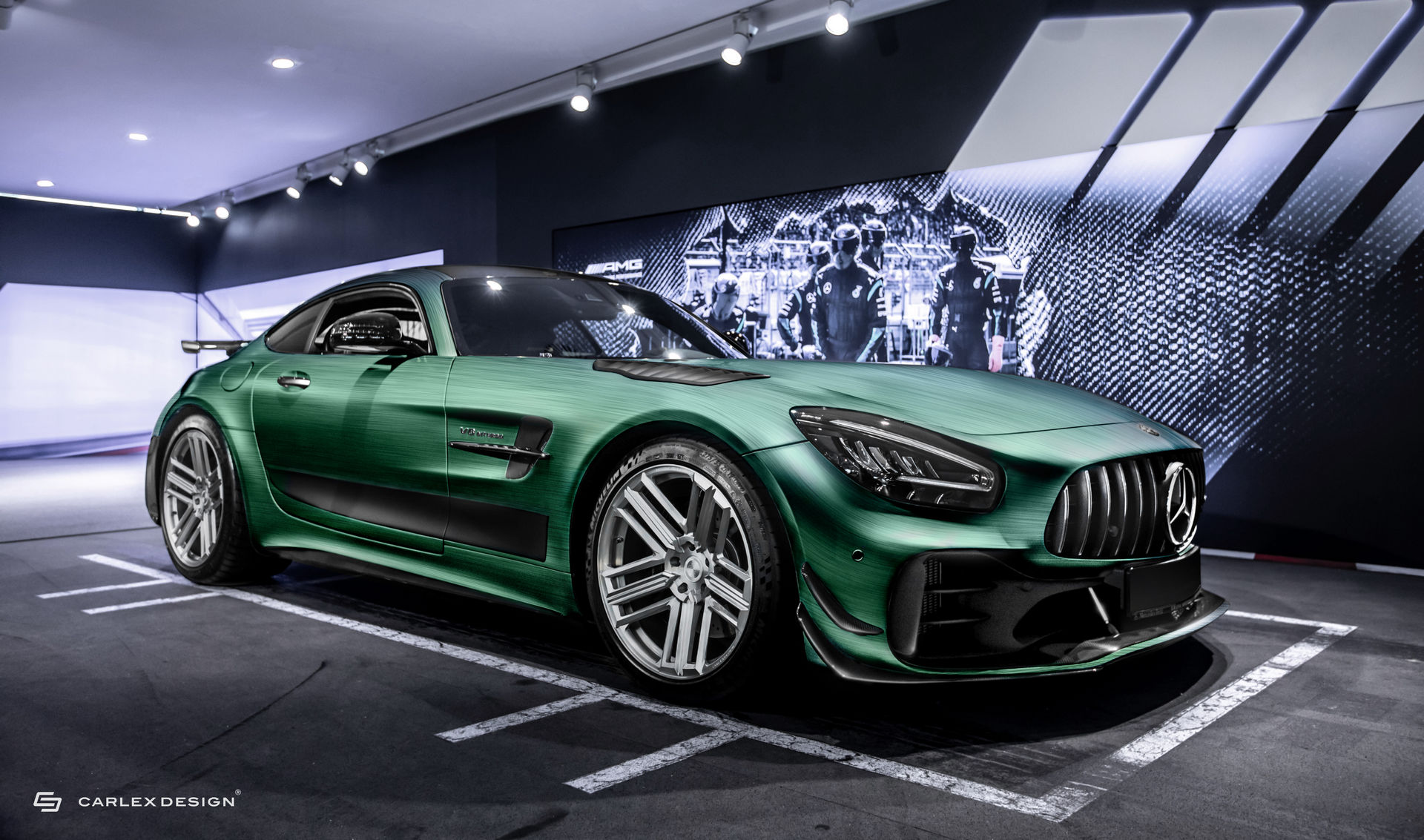 Formacar Carlex Design Unveils The Mercedes Amg Gt R Pro Tattoo Edition