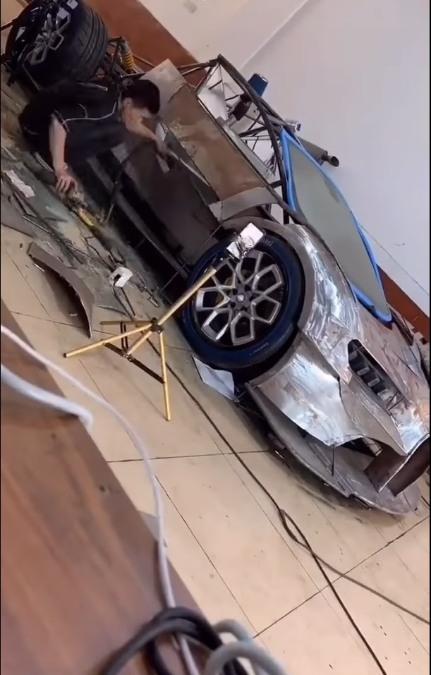 Formacar This Bugatti Vision Gran Turismo Replica Is A Self Made Vehicle