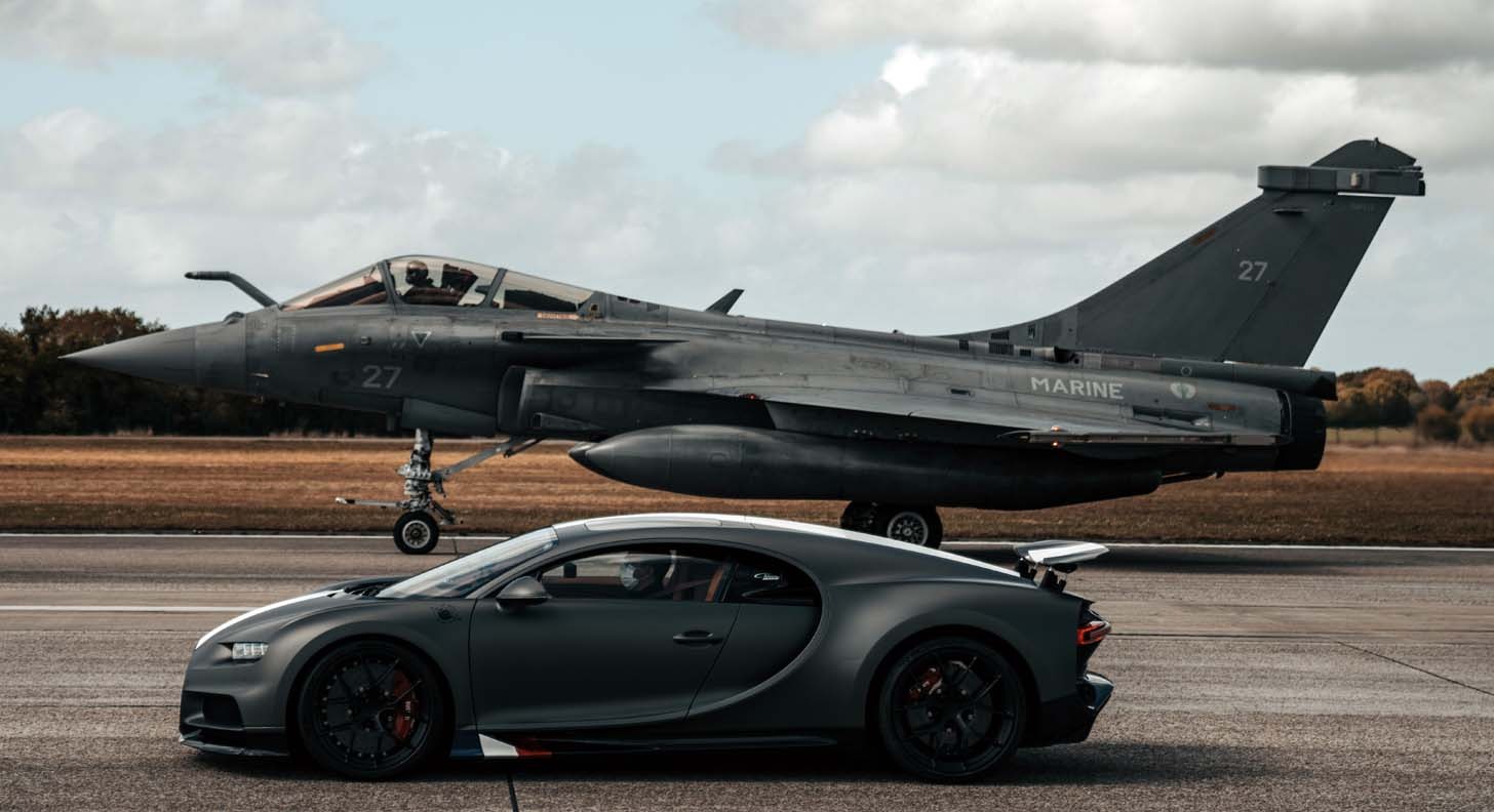 Bugatti chiron airplane