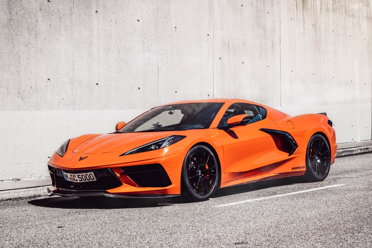 Chevrolet Corvette C8 разжился стайлингом и подвеской в GeigerCars.