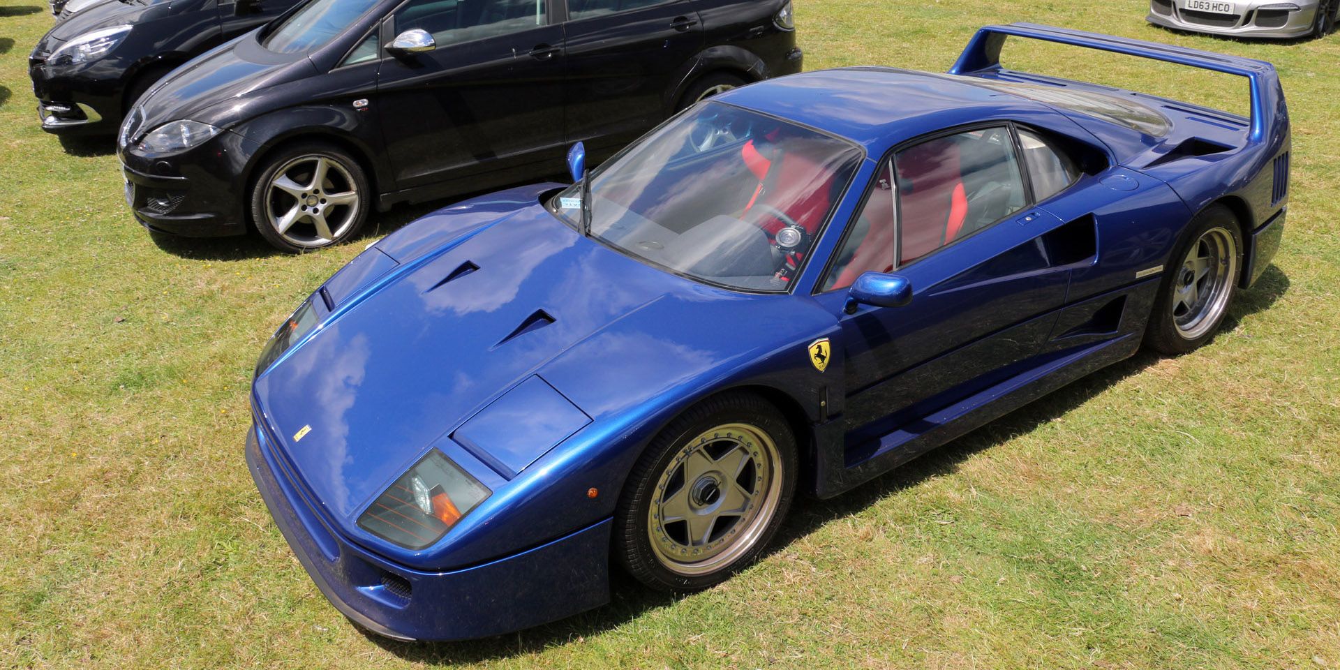Formacar Check Out A Rare Blue Ferrari F40 Worth 1m