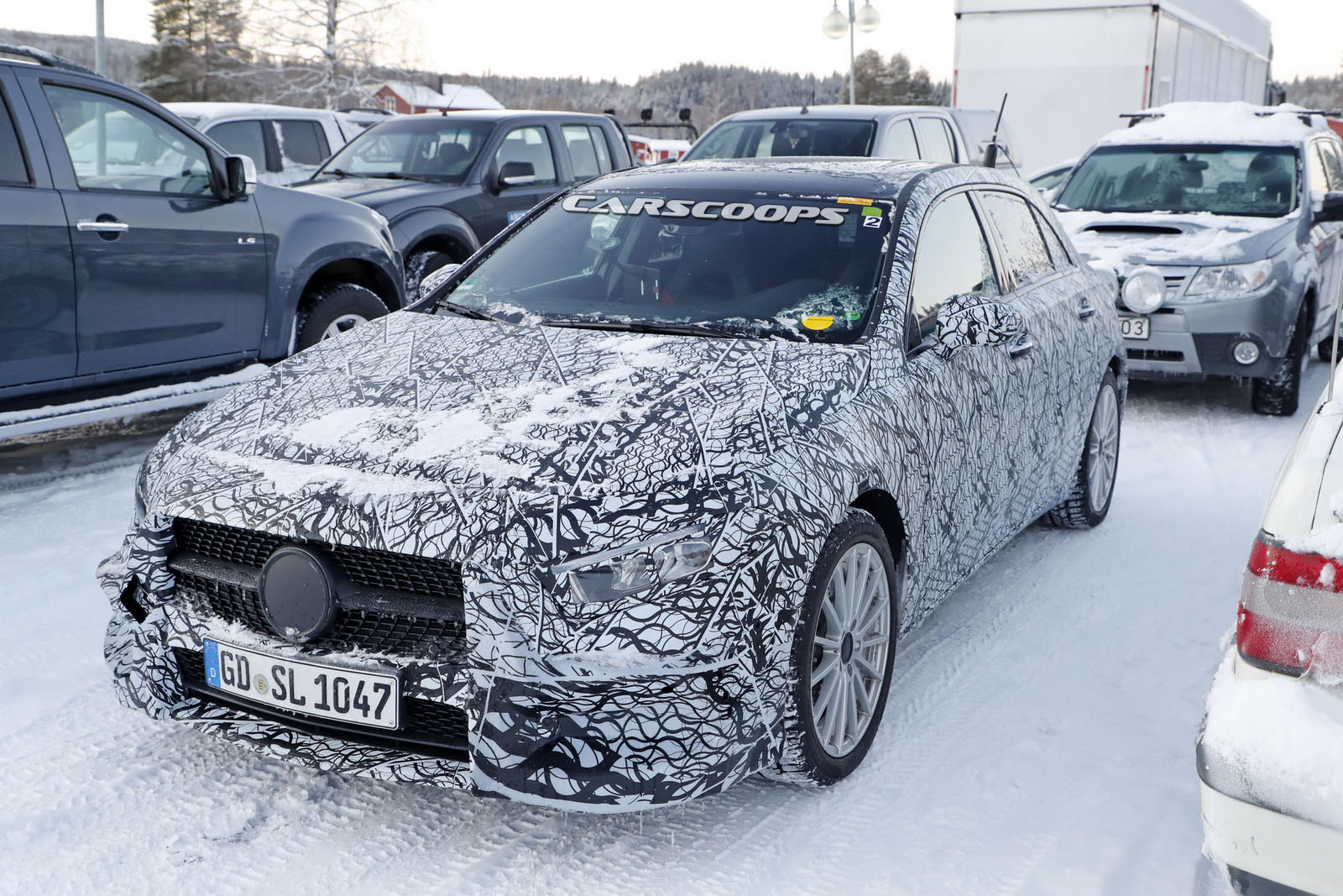 Formacar Photos Of The New 2018 A Class Hybrid Hatchback