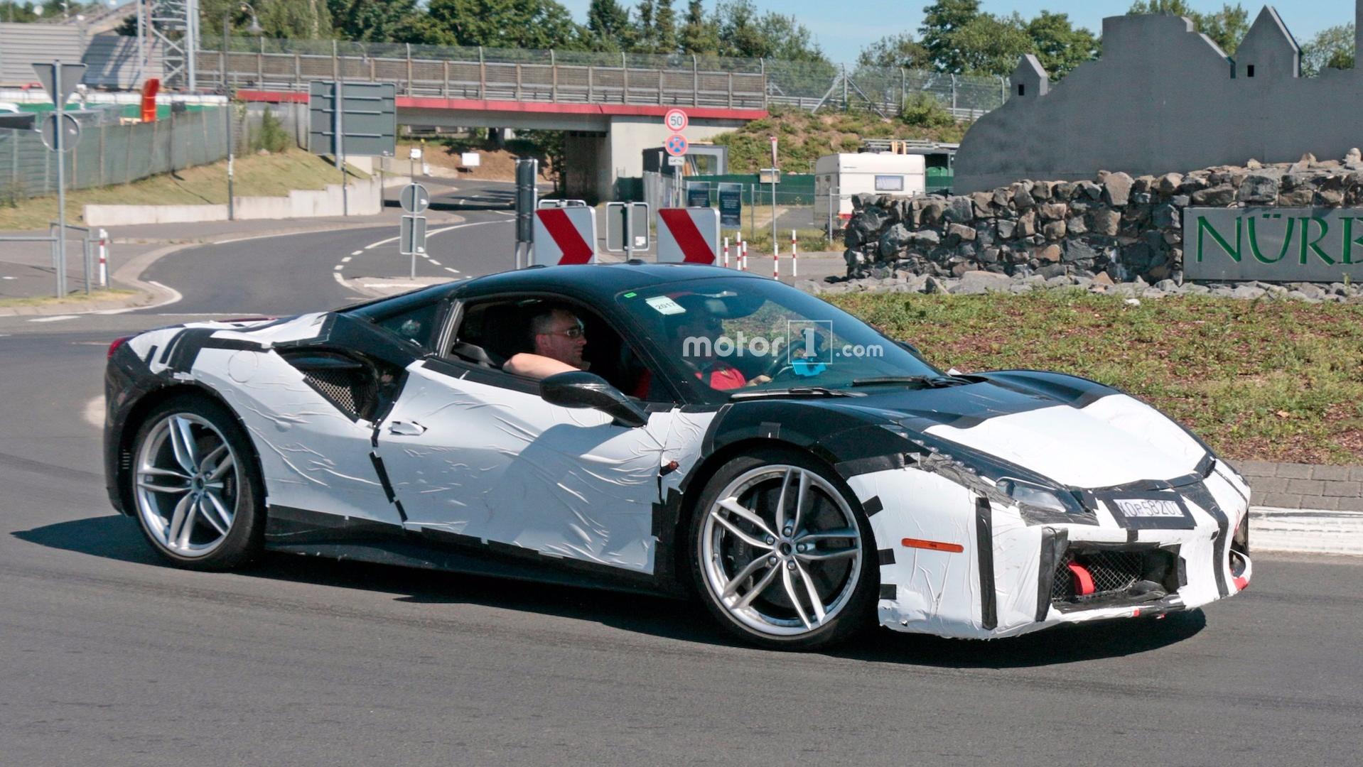 Formacar Hybrid Powered Ferrari 488 Spotted On Fiorano Track