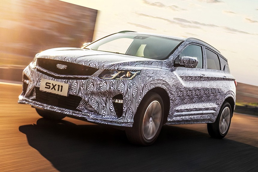 Geely платформа bma