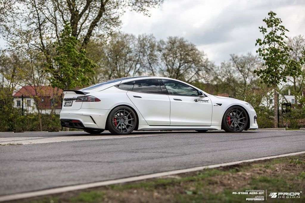 Formacar Tesla Model S Gets New Custom Body Kit From Prior